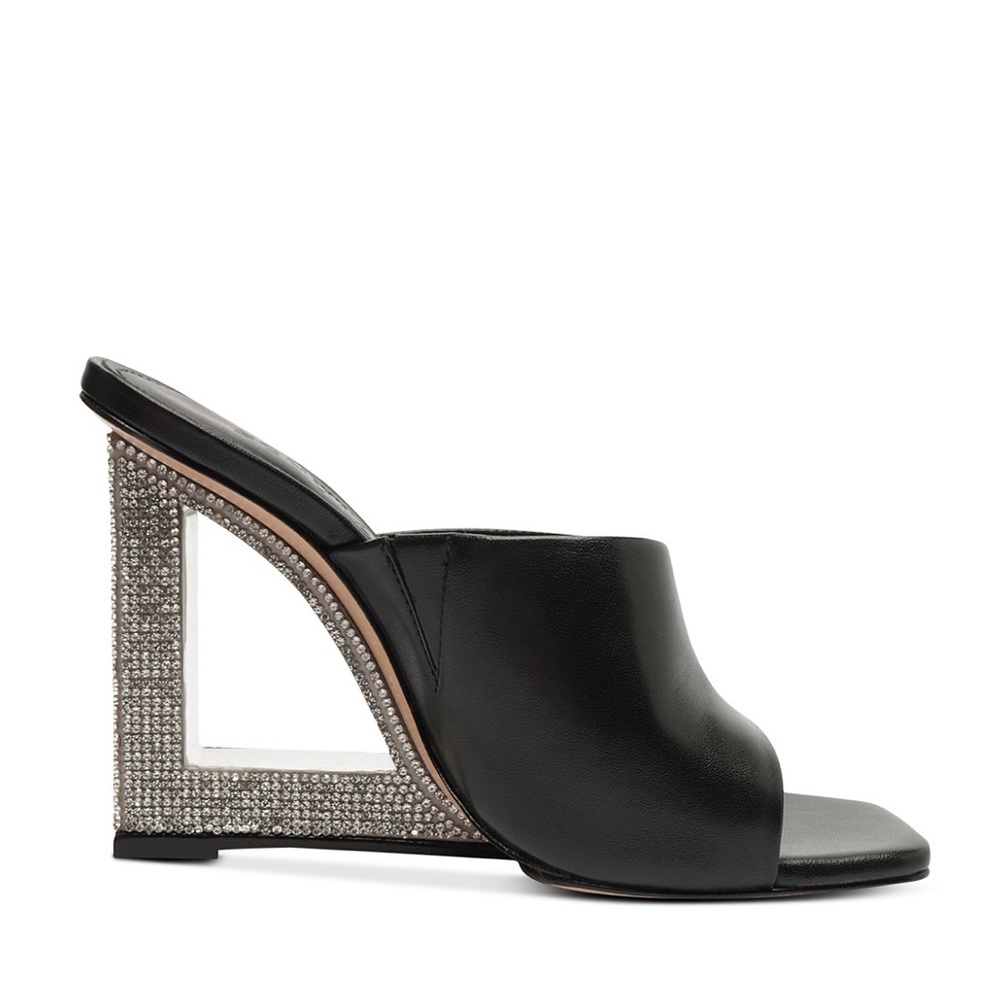 Schutz Filipa Slip On Glam Wedge Sandals, Size 9